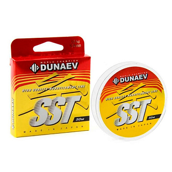 Леска Dunaev SST  50м 2,5кг/0,14мм (Прозрачный) 