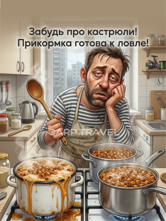 Зерновая смесь Carptravel  вакуум 1 кг (Тигровый Орех) 5