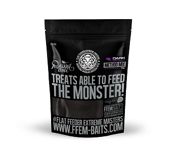 Прикормка методная FFEM Baits Method Mix DARK IMPACT 1 кг (Рыбный / Фруктовый) 