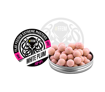 Бойлы плавающие FFEM Baits   White Plum 10мм 25 г (Белая слива) 