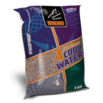 Прикормка зимняя Minenko Cool Water 4 Season Carp 1 кг (Карп) 