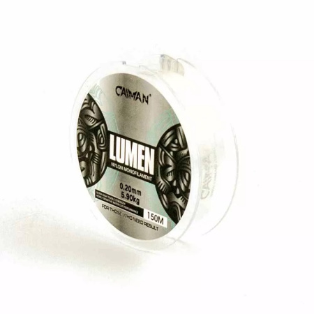 Леска Caiman Lumen  150м 5,9кг 0,20мм (Прозрачный) 1
