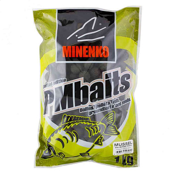Бойлы пылящие Minenko PMbaits Mussel 20мм 1 кг (Мидия) 