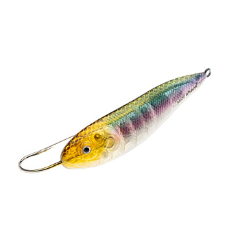 Блесна незацепляйка EastShark MinnowSpoon S 75 мм 13гр. color: 007 латунь
