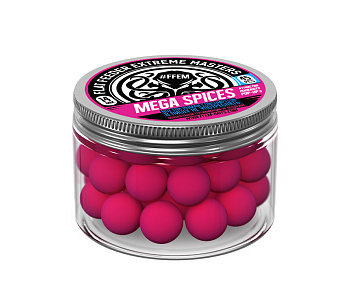 Бойлы плавающие FFEM Baits   Megaspice 14мм 50 г (Острые специи) 