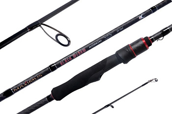 Спиннинг Maximus Black Widow-X Heavy Jig 24MH 240 см / 15-45 г (двухчастное)