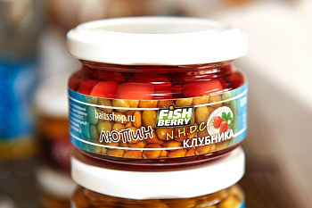 Люпин насадочный (стекло) Fishberry  Strawberry 120 г (Клубника) 