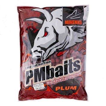 Бойлы пылящие Minenko PMbaits Plum 20мм 3 кг (Слива) 